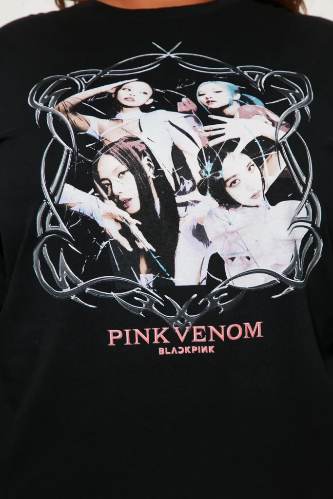 blackpink graphic t-shirt image