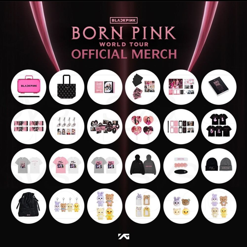 BLACKPINK photocard merch close up